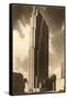 Rockefeller Center, New York City-null-Framed Stretched Canvas