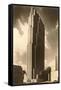 Rockefeller Center, New York City-null-Framed Stretched Canvas