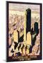 Rockefeller Center, New York-Leslie Ragan-Mounted Art Print