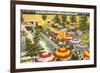 Rockefeller Center Plaza, New York City-null-Framed Premium Giclee Print