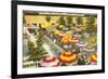 Rockefeller Center Plaza, New York City-null-Framed Premium Giclee Print