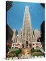 Rockefeller Center Sale-Mark Lennihan-Stretched Canvas