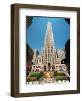 Rockefeller Center Sale-Mark Lennihan-Framed Photographic Print