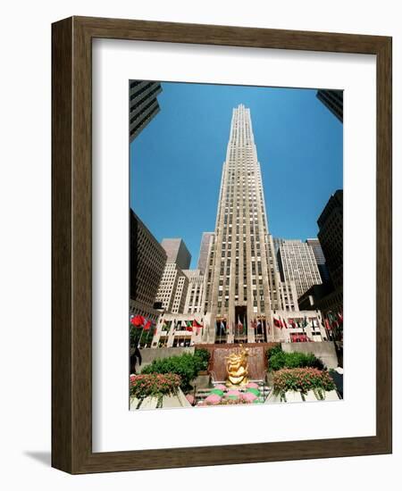 Rockefeller Center Sale-Mark Lennihan-Framed Photographic Print