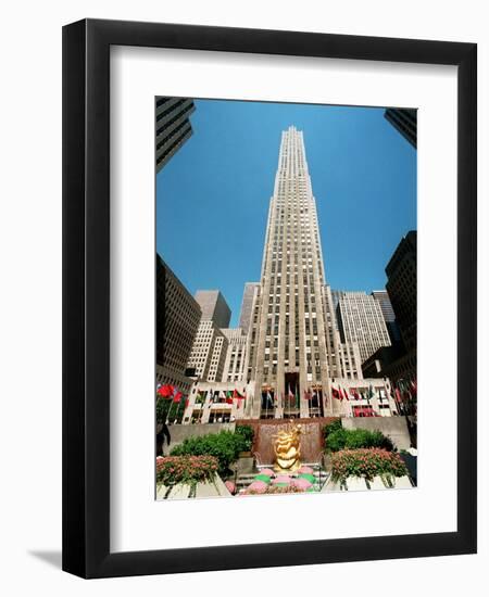 Rockefeller Center Sale-Mark Lennihan-Framed Photographic Print