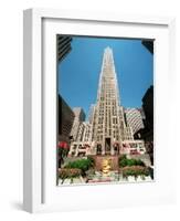 Rockefeller Center Sale-Mark Lennihan-Framed Photographic Print