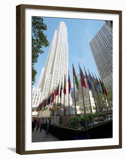 Rockefeller Center-Marty Lederhandler-Framed Premium Photographic Print