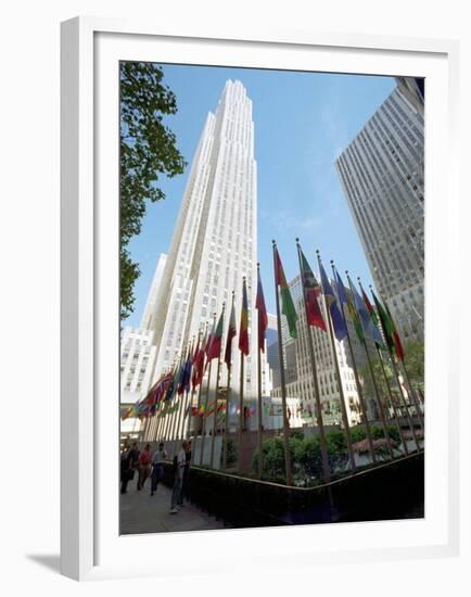 Rockefeller Center-Marty Lederhandler-Framed Premium Photographic Print