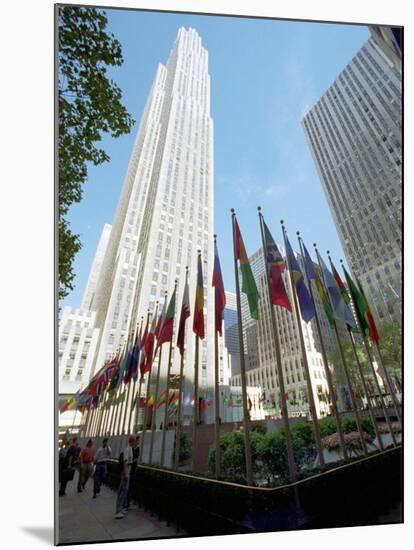 Rockefeller Center-Marty Lederhandler-Mounted Premium Photographic Print