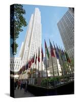 Rockefeller Center-Marty Lederhandler-Stretched Canvas