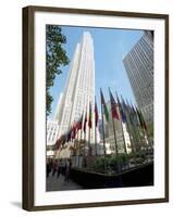 Rockefeller Center-Marty Lederhandler-Framed Photographic Print