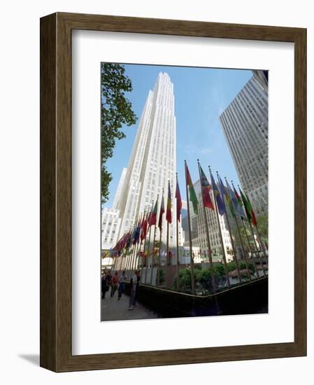 Rockefeller Center-Marty Lederhandler-Framed Photographic Print