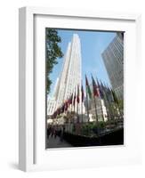 Rockefeller Center-Marty Lederhandler-Framed Photographic Print