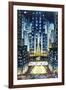 Rockefeller Christmas-Bill Bell-Framed Giclee Print