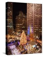 Rockefeller Tree Lighting-Frank Franklin II-Stretched Canvas