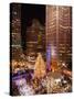 Rockefeller Tree Lighting-Frank Franklin II-Stretched Canvas