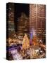 Rockefeller Tree Lighting-Frank Franklin II-Stretched Canvas