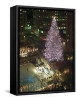 Rockefeller Tree-Mark Lennihan-Framed Stretched Canvas