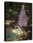 Rockefeller Tree-Mark Lennihan-Stretched Canvas