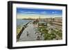 Rockery Promenade, Blackpool, Lancashire, C1940-null-Framed Giclee Print