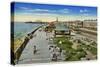 Rockery Promenade, Blackpool, Lancashire, C1940-null-Stretched Canvas