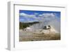 Rocket and Grotto Cone Geysers Erupt, Upper Geyser Basin, Yellowstone National Park, Wyoming, Usa-Eleanor Scriven-Framed Photographic Print