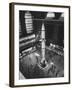 Rocket Being Displayed at Grand Central Station as a Salute to International Geophysical Year-null-Framed Photographic Print