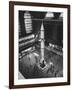 Rocket Being Displayed at Grand Central Station as a Salute to International Geophysical Year-null-Framed Photographic Print