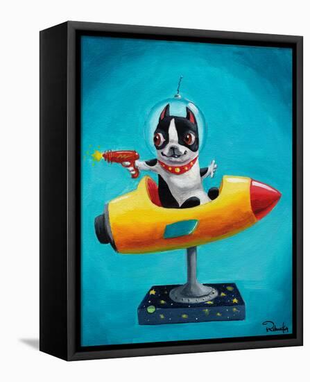 Rocket Blue-Brian Rubenacker-Framed Stretched Canvas