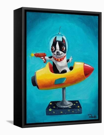 Rocket Blue-Brian Rubenacker-Framed Stretched Canvas