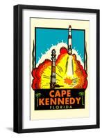 Rocket, Cape Kennedy, Florida-null-Framed Art Print