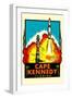 Rocket, Cape Kennedy, Florida-null-Framed Art Print