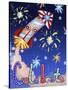 Rocket Celebration-Valarie Wade-Stretched Canvas