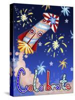 Rocket Celebration-Valarie Wade-Stretched Canvas