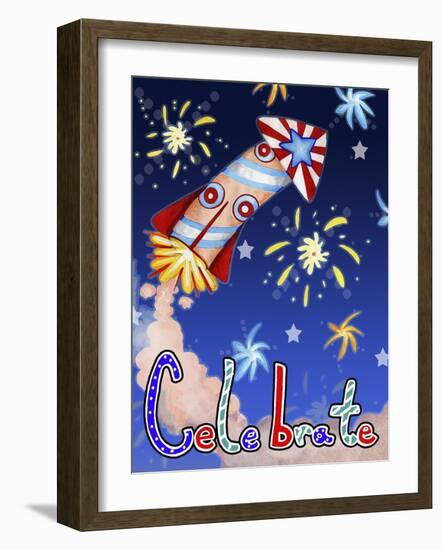 Rocket Celebration-Valarie Wade-Framed Giclee Print