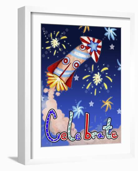 Rocket Celebration-Valarie Wade-Framed Giclee Print