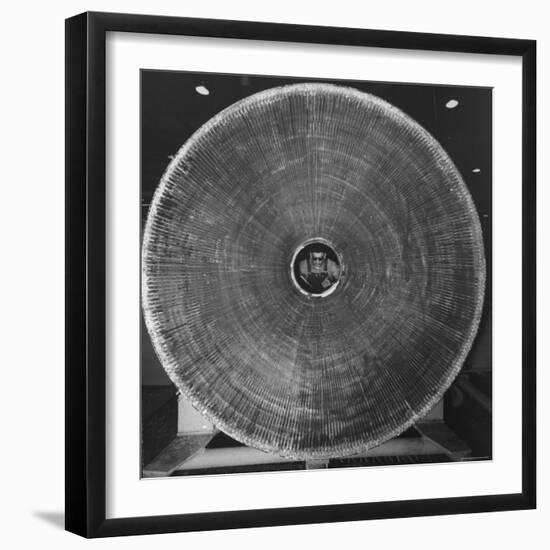 Rocket Engines Being Manufactured at Rocketdyne-Frank Scherschel-Framed Photographic Print