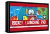 Rocket Launching Pad-null-Framed Stretched Canvas