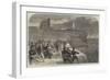 Rocket-Line Exercise of the Tynemouth Volunteer Life Brigade-null-Framed Giclee Print