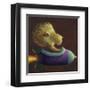 Rocket Lion-Chris Miles-Framed Art Print