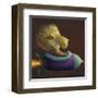 Rocket Lion-Chris Miles-Framed Art Print