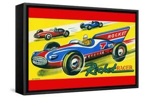 Rocket Racer-null-Framed Stretched Canvas