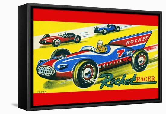 Rocket Racer-null-Framed Stretched Canvas