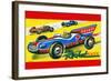 Rocket Racer-null-Framed Art Print