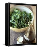 Rocket Salad with Vinaigrette-Jean Cazals-Framed Stretched Canvas