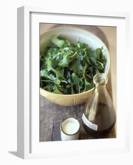 Rocket Salad with Vinaigrette-Jean Cazals-Framed Photographic Print