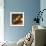 Rocket Ship Flying through Space-Benchart-Framed Art Print displayed on a wall