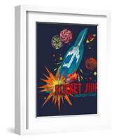 Rocket Ship-null-Framed Giclee Print