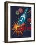 Rocket Ship-null-Framed Giclee Print