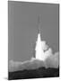 Rocket Shooting into Sky-null-Mounted Photographic Print